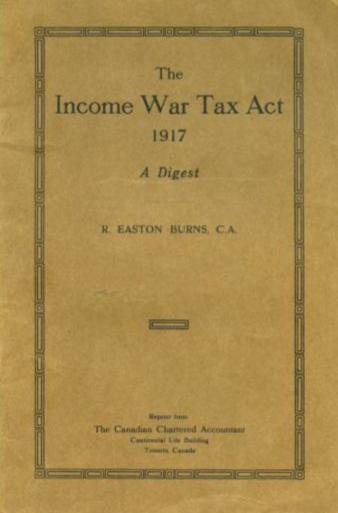 Income War Tax Act 1917